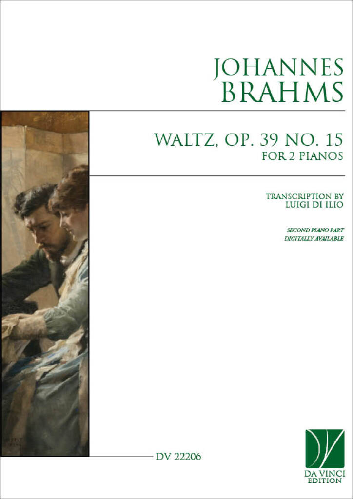 Waltz, Op. 39 No. 15, for 2 Pianos